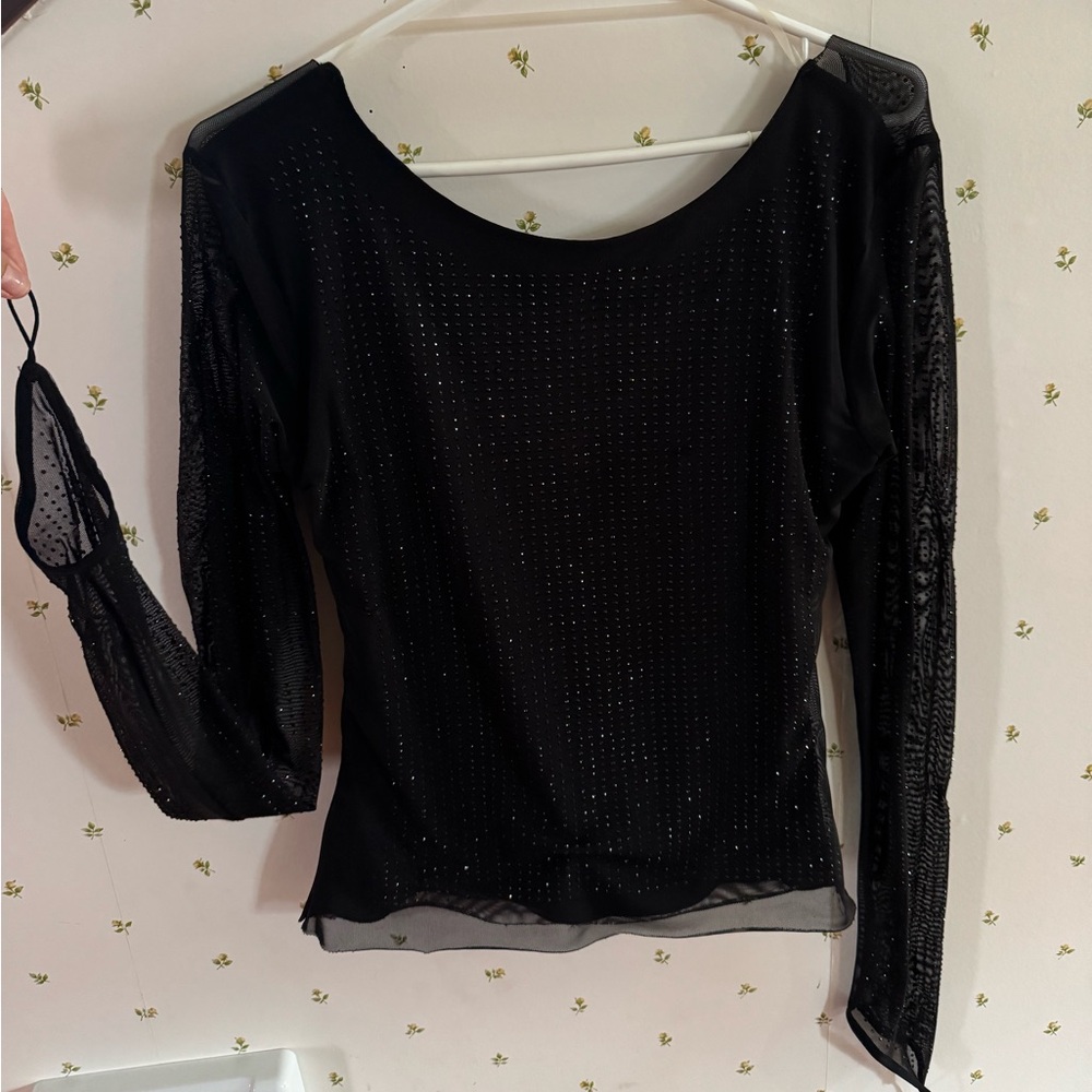 MESHA Rhinestone Blouse - Picture 5 of 7